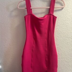 H&M Vibrant Pink Mini Dress